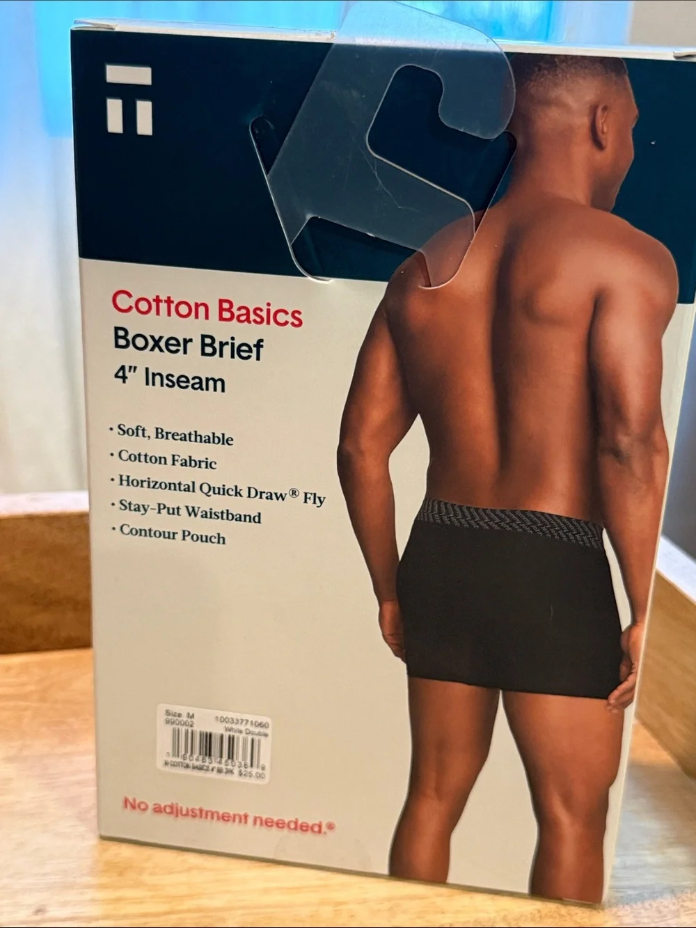 Tommy‎ John Cotton Basics Boxer Brief 2-Pack Mens Medium 4